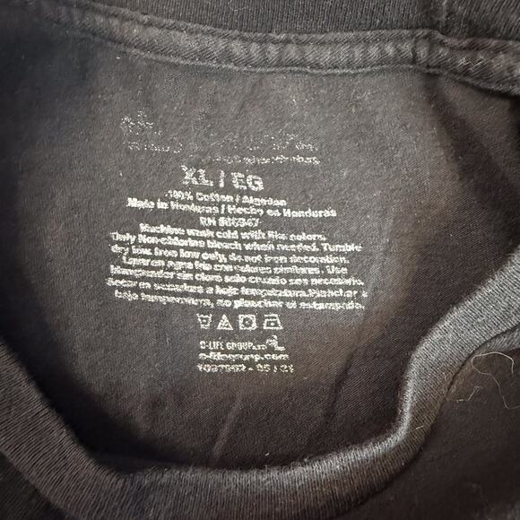 SpongeBob & Friends Cast Cartoon Graphic Tee Black Unisex Preowned - Picture 4 of 5